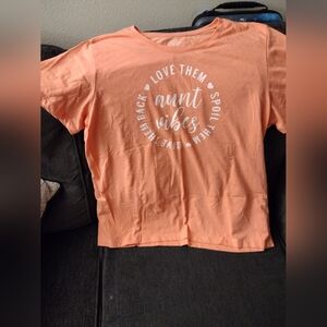 Aunt Vibes Corral Tee Shirt